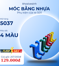Móc bằng nhựa 5037 - Phụ kiện thay thế của xe đẩy 5011