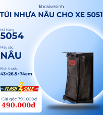 Túi nhựa nâu TRUST 5054 - Phụ kiện thay thế cho xe đẩy 5011