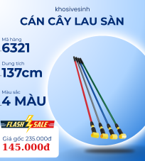 Cán cây lau sàn 137cm - 6321