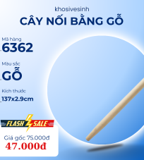 Cây nối bằng gỗ 137cm - 6362
