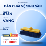 Bàn chải vệ sinh sàn nhà màu vàng 6754