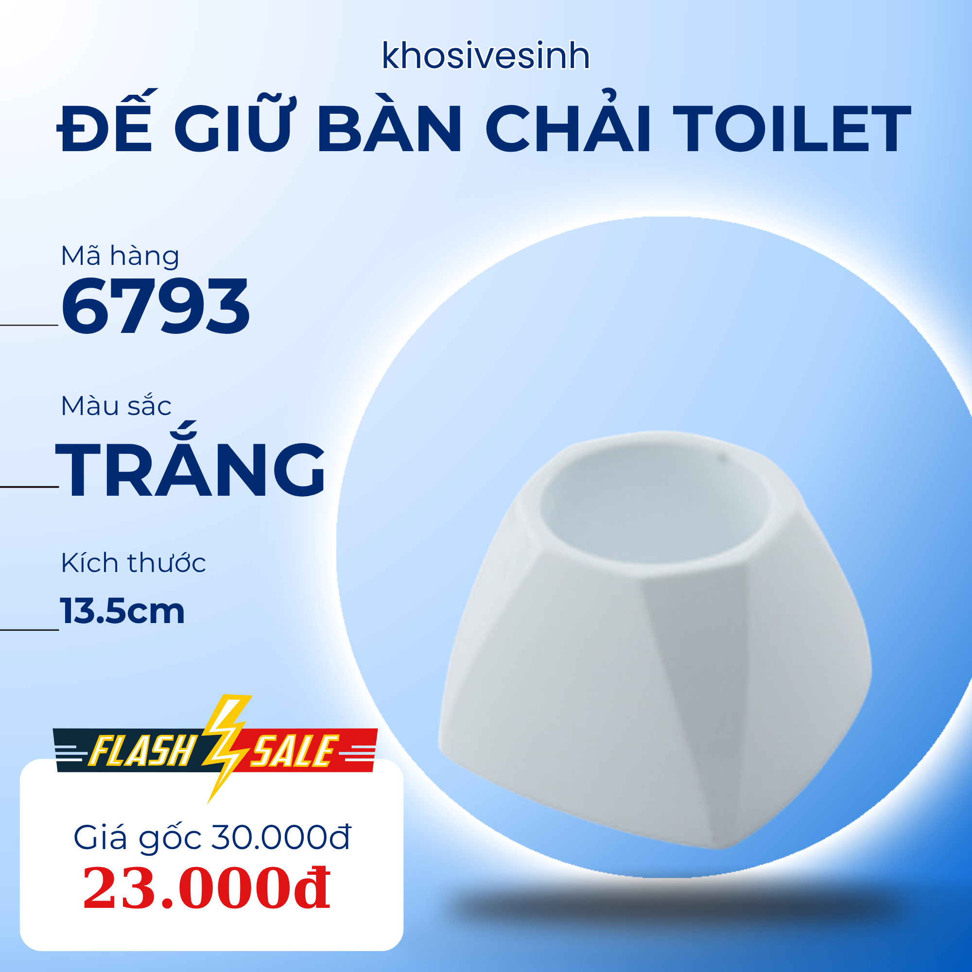 Đế giữ bàn chải toilet 6793
