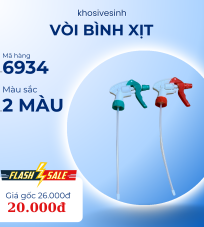 Nút có vòi xịt, màu đỏ 6934 là phụ kiện của bình xịt