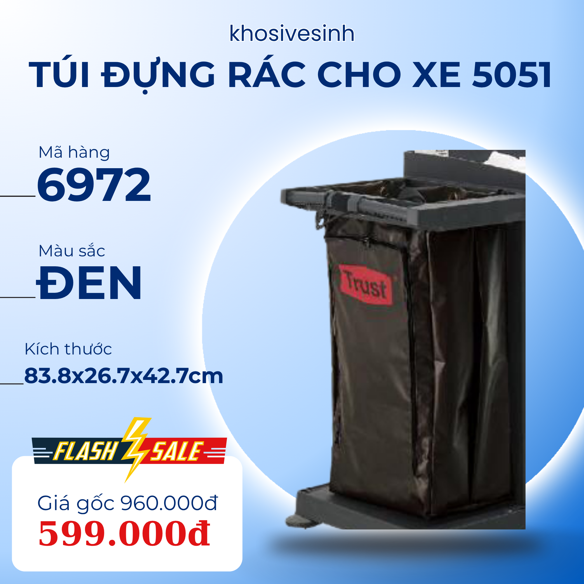Túi đựng rác cho xe 5051/ 5022/5023